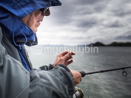 Man Fishing New Zealand