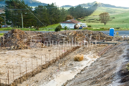 Excavation and Foundation footings for new house build