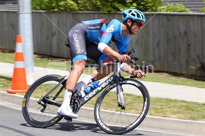 Jack Bauer competes in, Stage Five, Hill Street Circuit, Woollaston Estates / Tineli Tour de Vineyards, Nelson, New Zealand, January 4, 2014