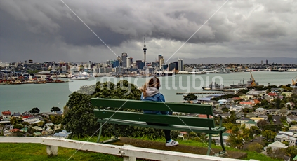 Auckland City viewed from Devonport