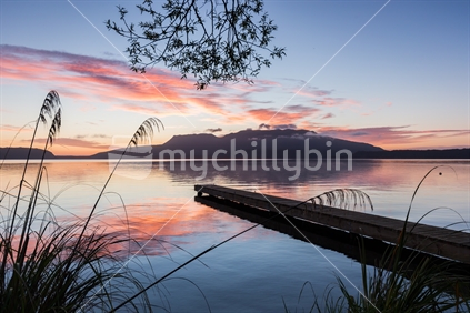 Lake Tarawera Sunrise