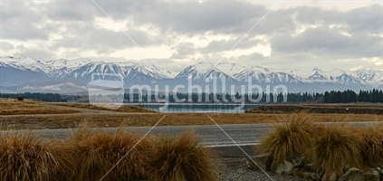 South Island Lake Tekapo and Mt John (New Zealand)