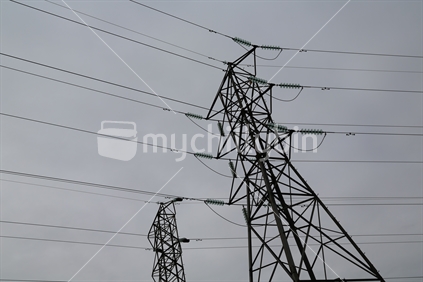 Power Pylon and lines.