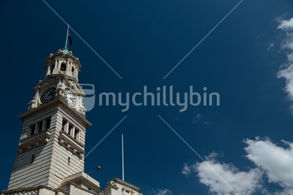 Auckland town hall with the sky.  Taken in Auckland city.