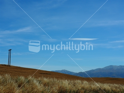 Dry hills, South Canterbury