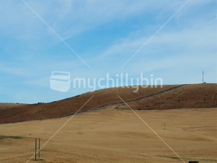 Dry hills, Fairlie, South Canterbury